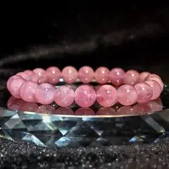 ディープローズクォーツ　マダガスカル産　◆天然石◆パワーストーン◆456