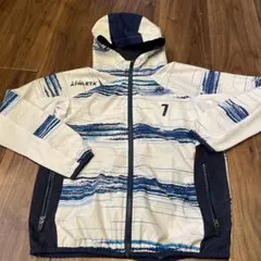 み*様 ATHLETA ストライプ ウィンドブレーカー