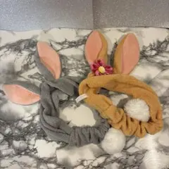 【Disney】とんすけ&ミスバニーヘアバンドセット