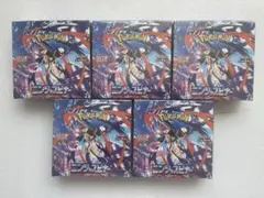 ポケモンカード　ニンジャスピナー　シュリンク付き　5BOX