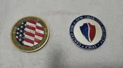 アメリカチャレンジコインとCNASコインのサムネイル