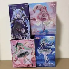 初音ミク 雪ミク 桜ミク フィギュア AMP