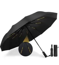 【新登場・特大12本双骨】折りたたみ傘 ワンタッチ 自動開閉 ダブル傘骨