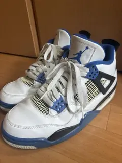 Air Jordan レトロ4 ホワイト/ブルー