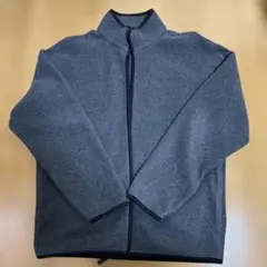 ユニクロ　UNIQLO ネイビータグ　旧タグ　フリース　ジャケット　グレー