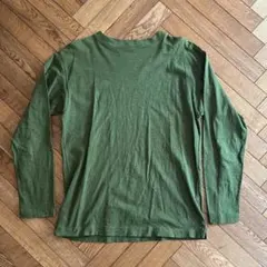 45rpm コットン 長袖Tシャツ 3／グリーンのサムネイル