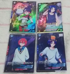 4枚セット　マチュ　シュウジ・イトウ　ガンダムアーセナルベース