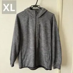 ユニクロ　ドライストレッチスウェットパーカー ダークグレー
