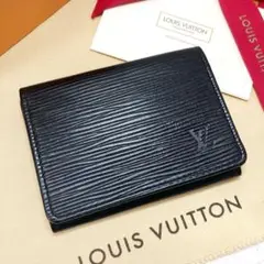 【美品】ルイヴィトン☆エピ アンヴェロップ カルト ドゥ ヴィジット