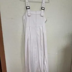 デニム ワンピース ジャンパースカート サロペット オーバーオール