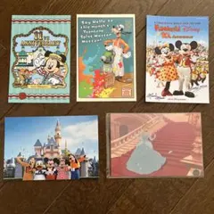 ディズニー　ランド　シー　ポストカード　セット　ミッキー