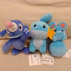 ポケモン　ミズゴロウ　ルリリ　アシマリ　カラーセレクション　ぬいぐるみ　セット