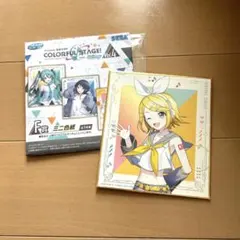 プロセカ ラッキーくじ ミニ色紙 鏡音リン VOCALOID
