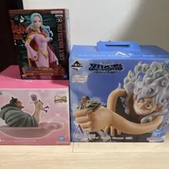 ワンピース 1番くじ A賞 ルフィ 黄猿 B賞 くま＆ボニー おまけ付き