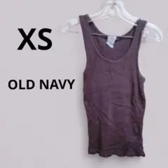 OLD NAVY XS タンクトップ ダークパープル
