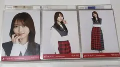 乃木坂46 弓木奈於 生写真 タータンチェック コンプ　即購入可