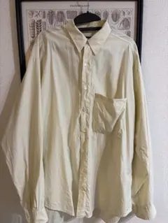 AURALEE WASHEDFINXTWILLBIG SHIRTオーラリーシャツ