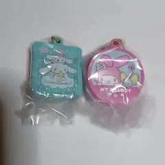 サンリオ　クッキー缶チャーム　シナモロール　マイメロ