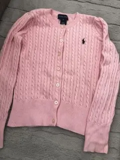 Polo Ralph Lauren ピンク カーディガン 120