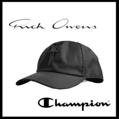 Rick Owens champion キャップ　コラボ　正規品　ロゴ Rick Owens champion キャップ コラボ 正規品 ロゴ Rick Owens X