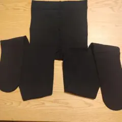 ブラックタイツ シンプルデザイン