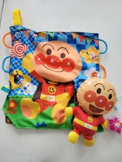 バンダイ　カシャカシャビリビリアンパンマン　手あそびペーパー&エアーフレンズ