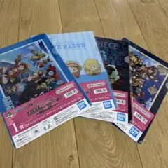 一番くじ　ワンピース　未来島　エッグヘッド　クリアファイル