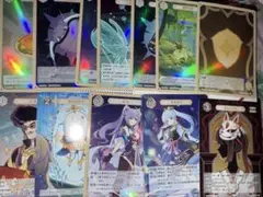 原神 七聖召喚カードまとめ売り神里綾華、刻晴等