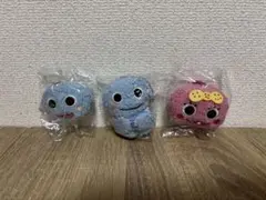 がんこちゃん3個セット がんぺーちゃんぬいぐるみボールチェーン ガチャガチャ