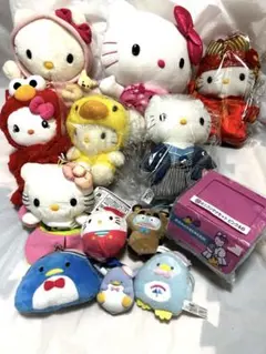 d*2様 サンリオ ぬいぐるみ まとめ 非売品 EIKOH レトロ キティ けろ