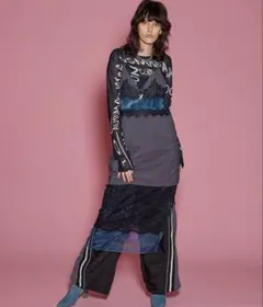 メゾンスペシャル レースコンビキャミワンピース