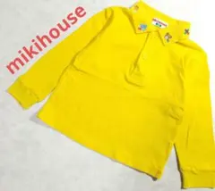 mikihouse　長袖ポロシャツ　美品　日本製　　 イエロー