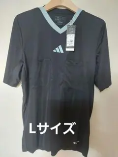adidas サッカーレフェリーシャツ　 ブラックL