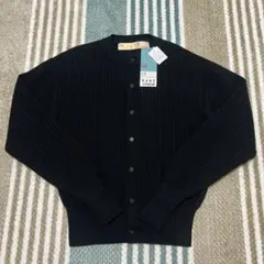 nano universe［リブ編みデザイン カーディガン］Mサイズ 新品未使用