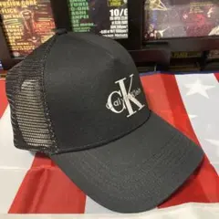海外購入　新品Calvin Klein メッシュキャップ ブラック