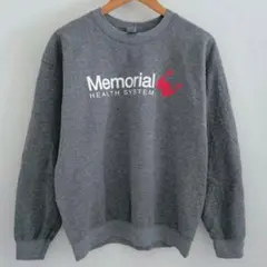 スウェット グレー M 企業ロゴ Memorial Health System