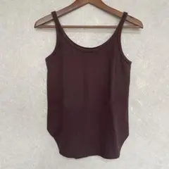 FRUIT OF THE LOOM 野尻美穂さん ブラウン サーマルタンクトップのサムネイル