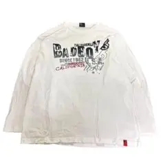 BAD BOY プリント長袖シャツ　プリント　ロゴ刺繍　古着　8Baのサムネイル