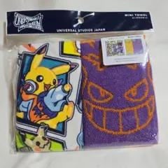 新品未開封USJ ポケモンハロウィーンタオルハンカチ
