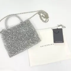 人気カラー ANTEPRIMA ミディアム シルバー 2way チェーン - メルカリ