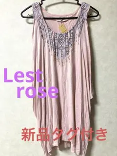 LestRoseParis レストローズ　刺繍ビーズ付き　ワンピース　レディースのサムネイル