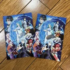 転スラ　映画入場者特典　第３弾メタリックイラストカード 2枚