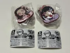 鬼滅の刃　キャラばんちょうこう ヘアクリップ 弍 竈門禰豆子　栗花落カナヲ