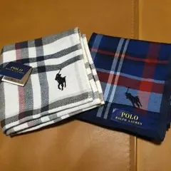 ラルフローレン ハンカチセット 2枚