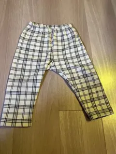 UNIQLO フリースレギンス　チェック　80