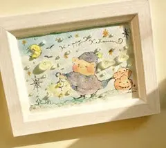 Halloweenくまちゃん♡Sea glass art