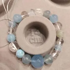 オーダー【アクアマリン・ブルーカルサイト】ラリマー　ヒマラヤ水晶　また会う日まで