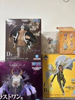 ワンピース　フィギュア　一番くじ　ラストワン　くま　ボルサリーノ　ジニー