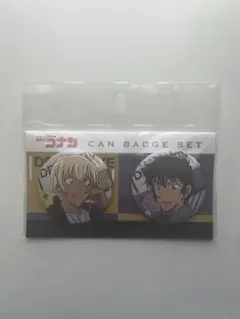 コナン　缶バッジセット　安室透　松田陣平