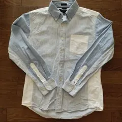 TOMMY HILFIGER ストライプシャツ カスタムフィット
